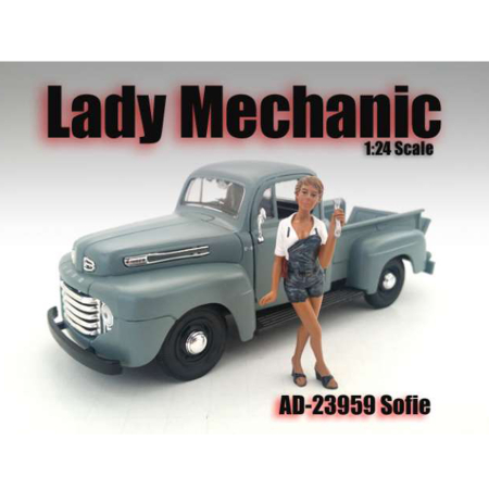 Idei de Cadou - American Diorama [1:24] - Figurina Lady Mechanic 'Sofie'