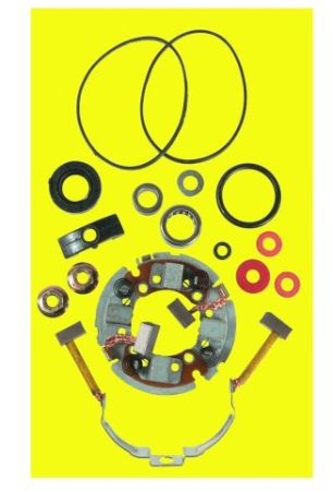 Kit reparație electromotor - ARROWHEAD - kit reparatie electromotor HONDA TRX/CBR/VT/VTR, KAWASAKI VN/ZRX/ZZR/GPZ, YAMAHA XT/XV/XVZ/YFM - cu portperii - cod 414-54020
