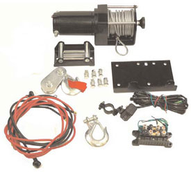 Accesorii moto si ATV - ARROWHEAD - troliu 3000 lb, cablu de otel (431-01009)