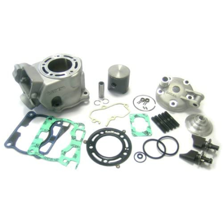 Set garnituri top-end - ATHENA - cilindru complet YAMAHA YZ 125 '97-'04 set KOMPLETNY STANDARD 54,00MM Z GLOWICA I ZAWOREM WYDECHOWYM (piston,top-end,zawor wydechowy,glowica)