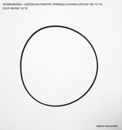 Garnitură capac ambreiaj - ATHENA - garnitura capac ambreiaj KTM SXF 450 '13-'23, EXCF 450/500 '12-'23, (O-RING), OEM 78130027000