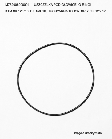 Simeringuri supape - ATHENA - garnitura chiulasa (chiulasa) (O-RING) KTM SX 125 '16-'26, SX 150 '16-'26, HUSQVARNA TC 125 '16-26, TX 125 '17-'19, TE 125 '17-'26, OEM 0770890200