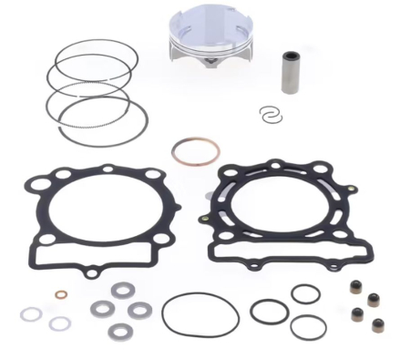 piston cu garnituri top-end - ATHENA - piston cu set garnituri top-end KAWASAKI KX 250 F (KXF250) / KX 250 X '21-'24, (4T) forjat (STD. 77,96MM) (14.1:1)