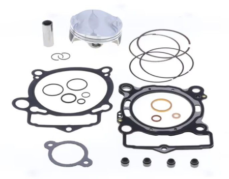 Pistoane-Segmenți-Bolțuri - ATHENA - piston cu set garnituri top-end KTM EXC-F 250 '20-'23, HUSQVARNA FE 250 '20-'23, GAS GAS EC 250 F '21-'23 (4T) forjat (STD. + 0,01MM = 77.96MM) (13.9:1)