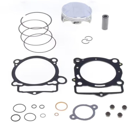 Pistoane-Segmenți-Bolțuri - ATHENA - piston cu set garnituri top-end KTM SX-F (SXF) / XC-F / EXC -F (EXCF) 350 '19-'23, HUSQVARNA FC / FX / FE 350 '19-'23, GAS GAS EC / EX / MC 350 F '21-'23 (4T) forjat (STD. + 0,02MM = 87,97MM)
