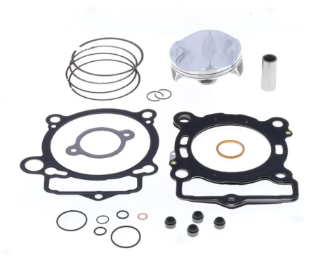 Pistoane-Segmenți-Bolțuri - ATHENA - piston cu set garnituri top-end KTM SX-F (SXF250) / XC-F 250 '13-'15, HUSQVARNA FC 250 '14-'15 (4T) forjat (STD. + 0,01MM = 77.96MM) (13.9:1)