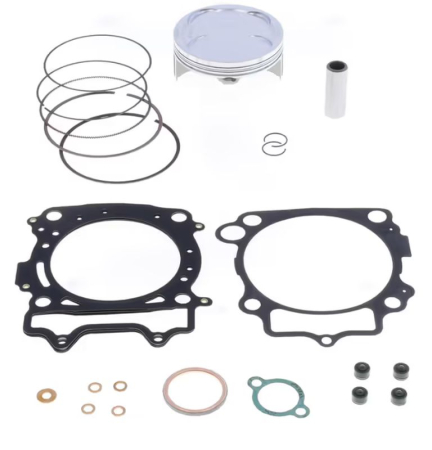 piston cu garnituri top-end - ATHENA - piston cu set garnituri top-end YAMAHA YZ 450 F (YZF450) '20-'22, YZ 450 FX / WR 450 F (WRF) '21-'23, FANTIC XEF 450 '22-'23 (4T) forjat (STD. 96,95MM) (13.7:1)