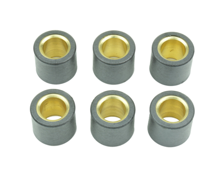 Variator - ATHENA - role variator 6 buc 19X17 MM 15.5 GR APRILIA SR 125 / 150, DERBI BOULEVARD 125 / 150 / 200, GILERA DNA / RUNNER 125 / 180 / 200, PIAGGIO X8 / X9 / ZIP 125 / 180 / 200