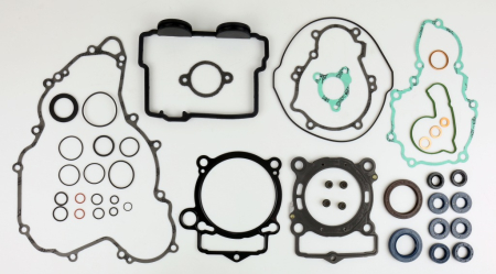 Set garnituri complete si Top End motor - ATHENA - set garnituri complet KTM EXCF 250 '14-'16, HUSQVARNA FE 250 '14-16 (Z simeringuri motor)