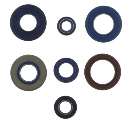 Set garnituri - ATHENA - set simeringuri motor YAMAHA DT 50 / R / X '97-'11, TZR 50 '98-'12, SHERCO SM / SE 50 '06-'12, SM-R 50 '13-'24, RIJEJU TANGO 50 '07-'17, PEUGEOT XP6 / XP7 '97-'12, APRILIA RS 50 '93-'05, BETA