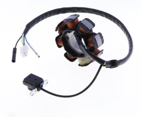 Bobinaje (statoare) și rotoare - ATHENA - stator alternator SYM FIDDLE 125 '11-'14, JET 4 '10-'16, ORBIT 125 '08-'16, SYMPHONY 125 '09-'16, SYMPLY 125 '12-'17 oem: 31120X1A000; 31120VS1000; 31120M92010E2; 31120M92010)