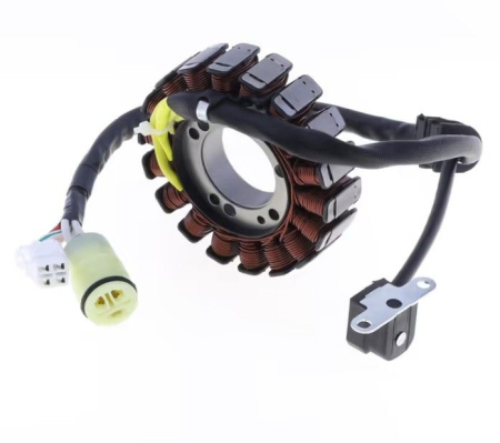 Bobinaje (statoare) și rotoare - ATHENA - stator alternator YAMAHA YFM BIG BEAR 250 '07-'11, YFM 250 BRUIN '06, YFM 300 GRIZZLY '12-'14, YFM 660 R RAPTOR '01-'05, YFM 250 XL BEAR TRACKER '01-'05 oem: 5LP814100200; 5LP814100100L; 5LP8