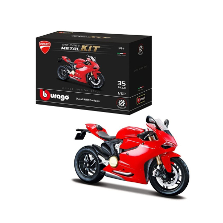 Idei de Cadou - BBURAGO [1:12] - Kit Ducati 1199 PANIGALE RED KIT [nou]