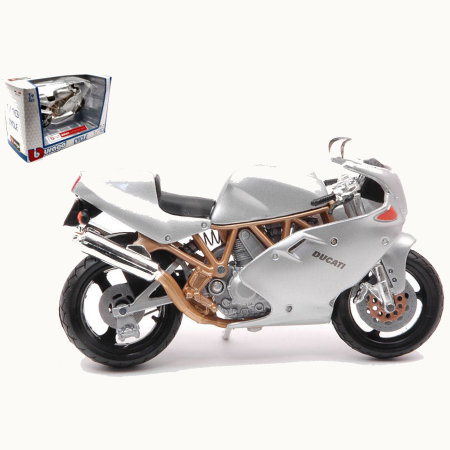 Machete - Bburago [1:18] - Ducati Supersport 900FE, [S]ilver