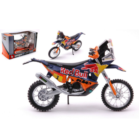Idei de Cadou - BBURAGO [1:18] - KTM 450 RALLY N.1 DAKAR RALLY 2019 TOBY PRICE [nou]