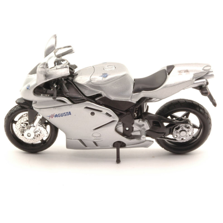 Machete - Bburago [1:18] - MV Agusta F4S 1+1, [S]ilver