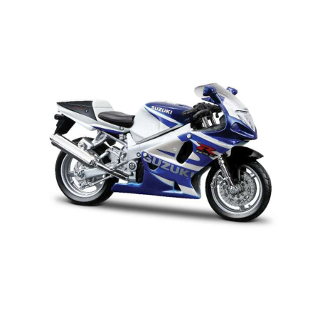 Idei de Cadou - Bburago [1:18] - Suzuki GSX-R750, Blue/White