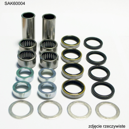 Spate - BEARING WORX - kit reparatie bascula KTM SX/SXF '04-'15,EXC/EXCF '04-'16, HUSQVARNA TE/FE '11-'16,HUSABERG TE/FE '11-'14, (TULEJKI 17X22X48MM-2SZT, ŁOZYSKA 22X28X16MM-4SZT)
