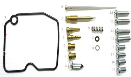 Kituri de reparație și piese carburator - BEARING WORX - kit reparatie carburator ARCTIC CAT 366 FIS '09-'11