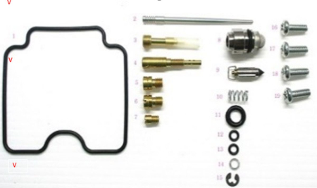 Kituri reparație carburator - BEARING WORX - kit reparatie carburator CAN-AM OUTLANDER 400 '03-'08