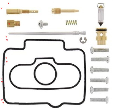 Kituri de reparație și piese carburator - BEARING WORX - kit reparatie carburator HONDA CR 125R '00