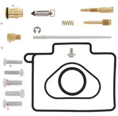 Kituri de reparație și piese carburator - BEARING WORX - kit reparatie carburator HONDA CR 125R '02