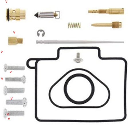 Kituri de reparație și piese carburator - BEARING WORX - kit reparatie carburator HONDA CR 125R '03