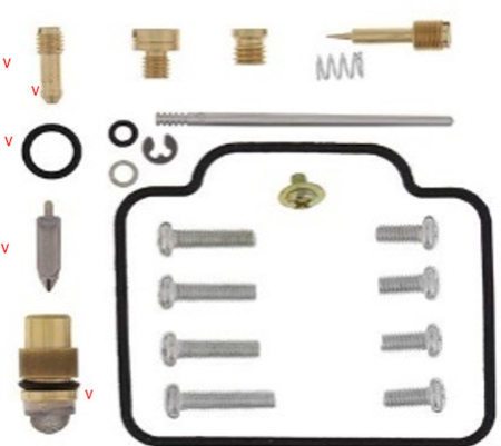Kituri de reparație și piese carburator - BEARING WORX - kit reparatie carburator HONDA CR 250R '01