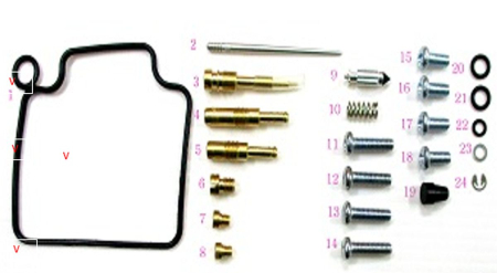 Kituri reparație carburator - BEARING WORX - kit reparatie carburator HONDA TRX 300/TRX 300FW FOURTRAX '91-'00