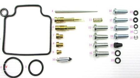 Kituri de reparație și piese carburator - BEARING WORX - kit reparatie carburator HONDA TRX 500 '05-'14