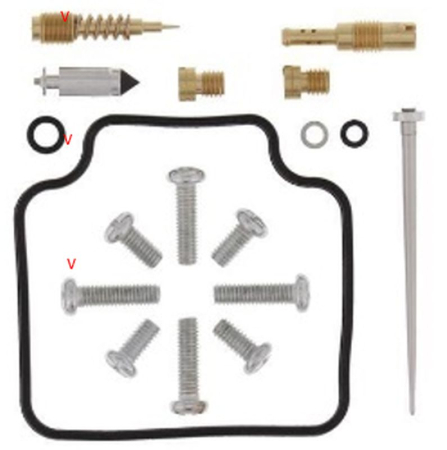 Kituri de reparație și piese carburator - BEARING WORX - kit reparatie carburator HONDA XR 650L '93-'22