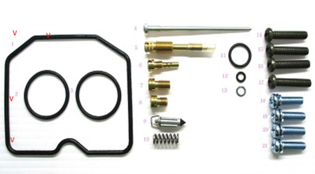 Kituri de reparație și piese carburator - BEARING WORX - kit reparatie carburator KAWASAKI KLF 300C BAYOU '89-'96