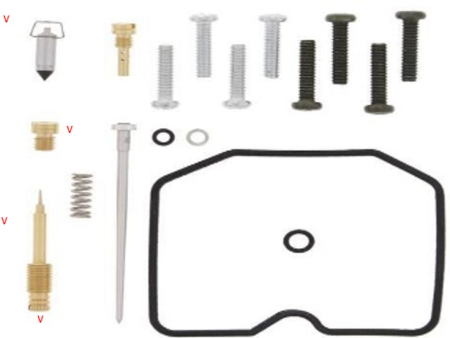 Kituri reparație carburator - BEARING WORX - kit reparatie carburator KAWASAKI KLR 250 '87-'05