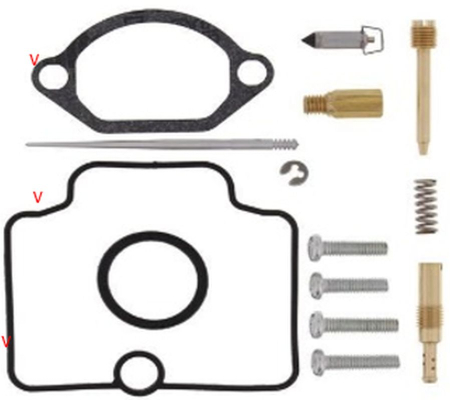 Kituri reparație carburator - BEARING WORX - kit reparatie carburator KAWASAKI KX 85 '01-'13