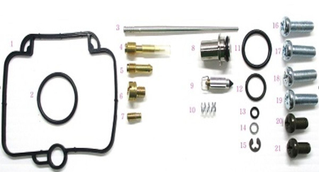 Kituri reparație carburator - BEARING WORX - kit reparatie carburator POLARIS SPORTSMAN 500 '01-'13, WORKER 500 '01