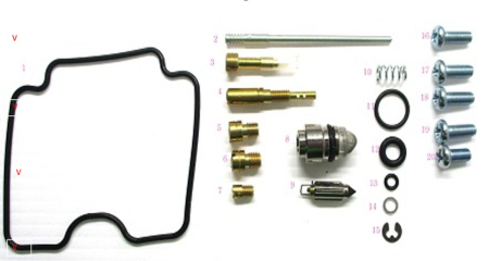 Kituri de reparație și piese carburator - BEARING WORX - kit reparatie carburator SUZUKI LT-F 300F KING QUAD '00-'02