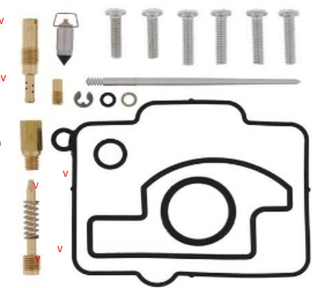 Kituri de reparație și piese carburator - BEARING WORX - kit reparatie carburator SUZUKI RM 250 '02