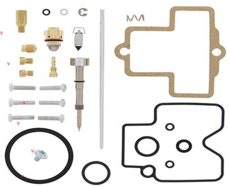 Kituri reparație carburator - BEARING WORX - kit reparatie carburator YAMAHA WR 400F '98-'99