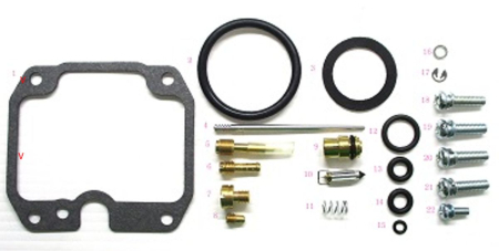 Kituri reparație carburator - BEARING WORX - kit reparatie carburator YAMAHA YFM 125 GRIZZLY '04-'13