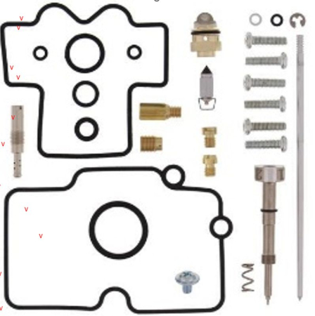 Kituri de reparație și piese carburator - BEARING WORX - kit reparatie carburator YAMAHA YZ 250F '01-'02