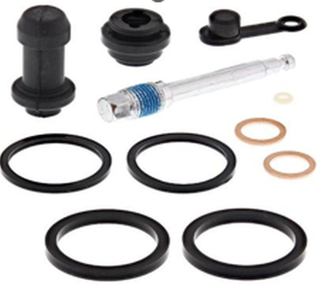 Etriere frână - BEARING WORX - kit reparatie etrier frana fata Honda ANF 125 Innova (EU) 03-10, CBF125 (EURO) 09-13, CBR125 04-12, GROM 125 14-24, GROM 125 ABS 18-24, Z125M 19-21, Z125M ABS 19-24
