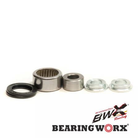 Rulmenți amortizor central - BEARING WORX - kit reparatie prindere amortizor spate inferioara HONDA CR125/250 97-07,CRF250R 04-24, 250X 04-16,450R 02-24, 450X 05-19,XR650R 00-07