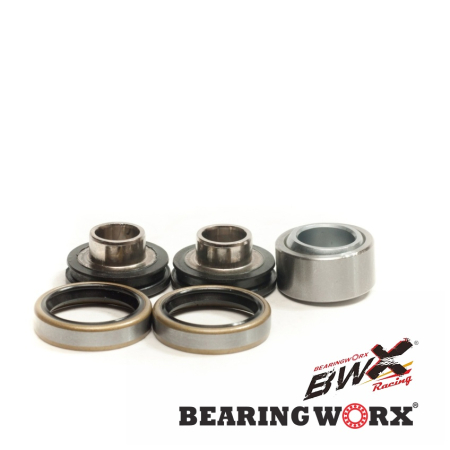 Rulmenți amortizor central - BEARING WORX - kit reparatie prindere amortizor spate inferioara KTM 250 EXC/EXC-F '17-'23, 300 EXC '17-'23, 350/450/500 EXC-F '17-'23
