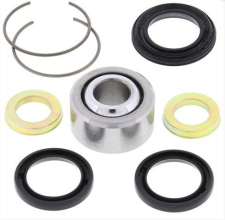 Rulmenți amortizor central - BEARING WORX - kit reparatie prindere amortizor spate superioara HONDA CR 125 '87-'93, CR 250 '91-'94, CR 500 '91-'93 ( 10X24X14,5 mm )