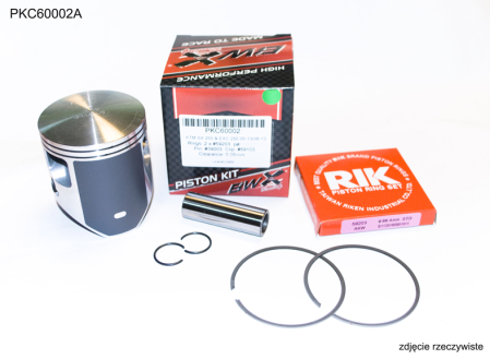 Pistoane pentru motoare 2T - BEARING WORX - piston KTM (2T) SX 250 '04-'22, EXC 250 '06-'22, (66,34 mm) - segmenti RIK, 2 buc