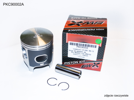Pistoane-Segmenți-Bolțuri - BEARING WORX - piston YAMAHA YZ 250 '99-'22 (66,35 mm) - segmenti RIK, 2 buc