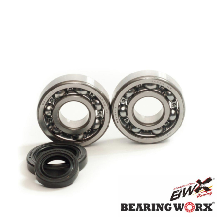2T - BEARING WORX - rulmenti arbore cotit cu simeringuri HONDA CR 125 79-07 - NTN - fabricat in Japonia