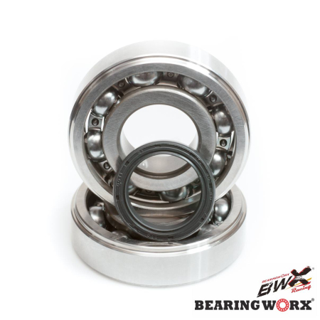 2T - BEARING WORX - rulmenti arbore cotit cu simeringuri KAWASAKI KX 125 88-07 - NTN - fabricat in Japonia
