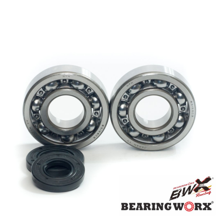2T - BEARING WORX - rulmenti arbore cotit cu simeringuri KAWASAKI KX 250 87-01 - NTN - fabricat in Japonia