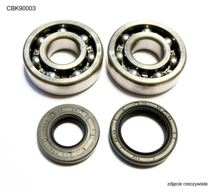 2T - BEARING WORX - rulmenti arbore cotit cu simeringuri YAMAHA YZ 125 01-04 - NTN - fabricat in Japonia